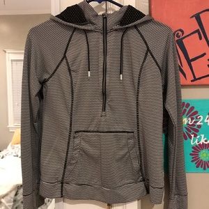 Striped/ Polka Dot athletic jacket